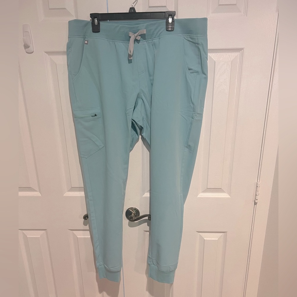 FIGS scrubs. Zamora jogger. XXLTall NWoT . Seaglass-retired